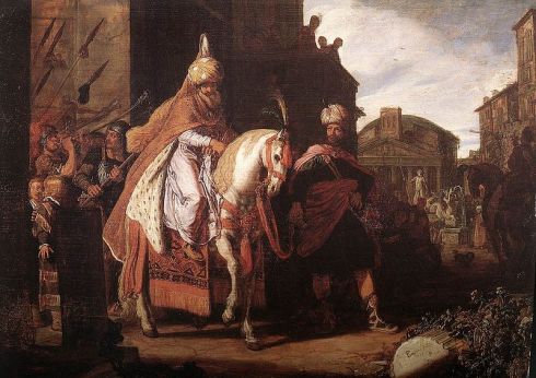 Pieter Lastman, The Triumph of Mordecai (1624)