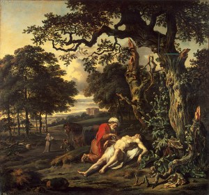 Jan Wijnants, The Parable of the Good Samaritan (1670)