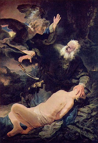 The Sacrifice of Isaac by Rembrandt (1635)