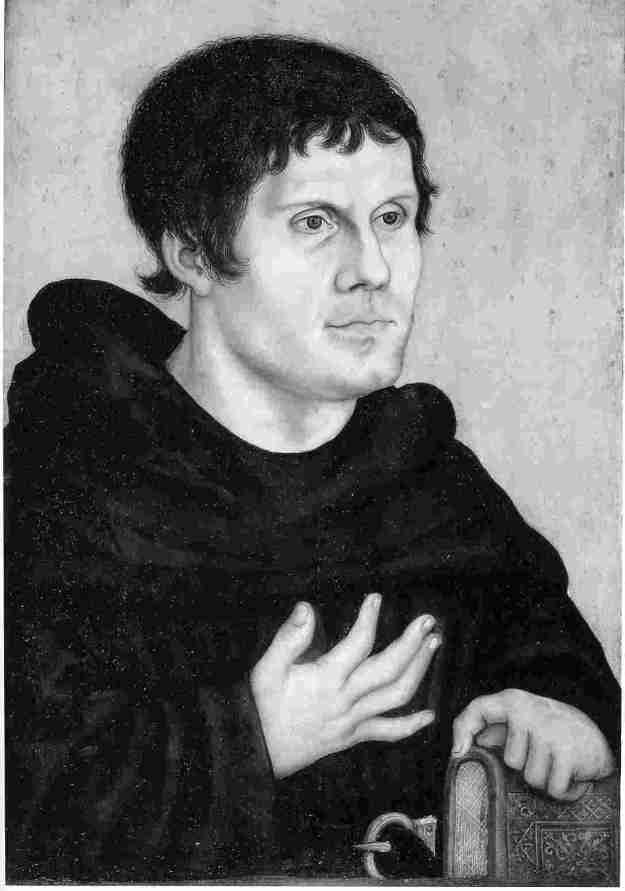 Martin Luther (1523) by Lucas Cranach