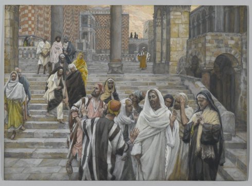 The Disciples Admire the Buildings of the Temple, James Tissot