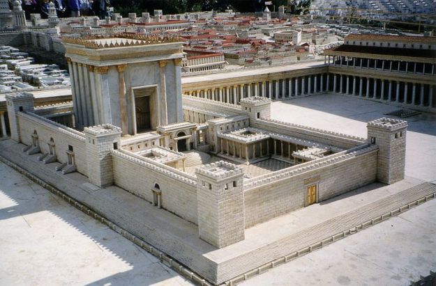 Model of the Second Temple at the time of Jesus