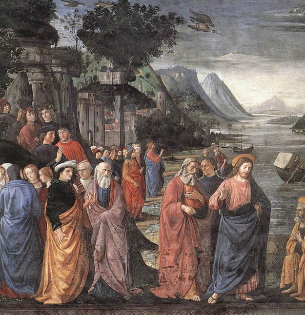 Ghirlandio Domenico, the Calling of the First Apostles (1481)