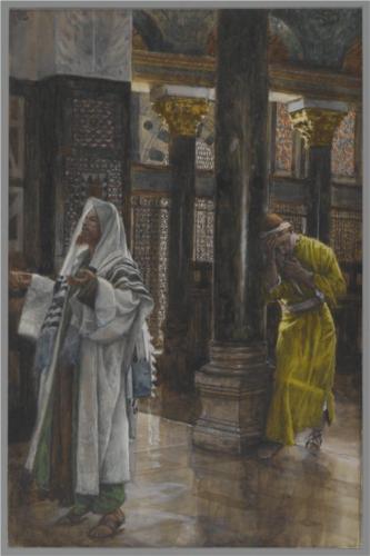 James Tissot, The Pharisee and the Publican (1894)