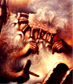 Moses by Victorvictori, permission granted by author through WikiCommons