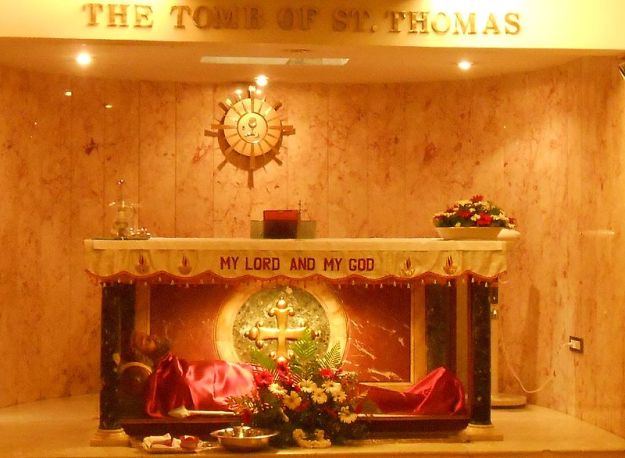 The Tomb of St. Thomas the Apostle in Mylapore, India