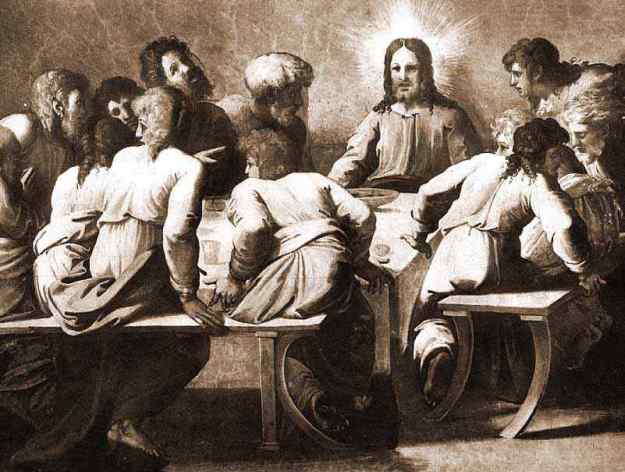 Raphael, Entretien de Jesus avec ses inteme