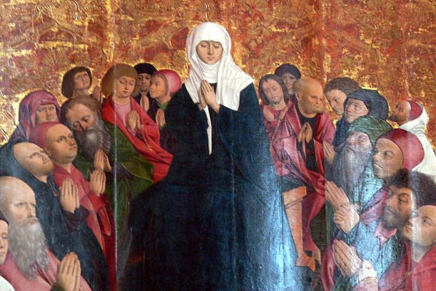 Virgin Mary at Pentecost in Our Lady Church, Grossgmain (Salzburg)