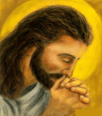 Jesus Praying by 12345100@deviantart.com