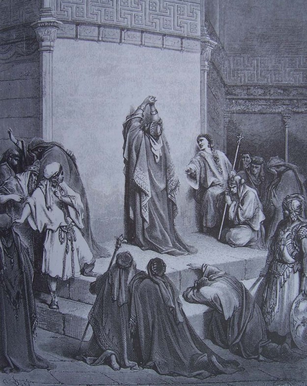 Gustave Dore, David Mourning Absalom (1866)