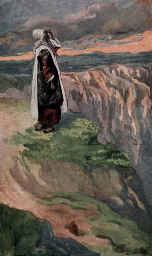 James Tissot, Moses Sees the Promised Land from Afar