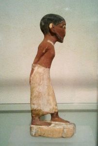 Figurine of a Semitic Slave, Acient Egyptian figurine, Hecht Museum