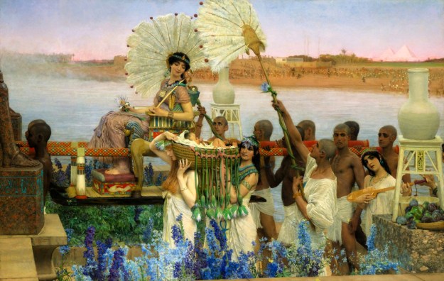 Lawrence Alma-Tadema, The Finding of Moses (1904)
